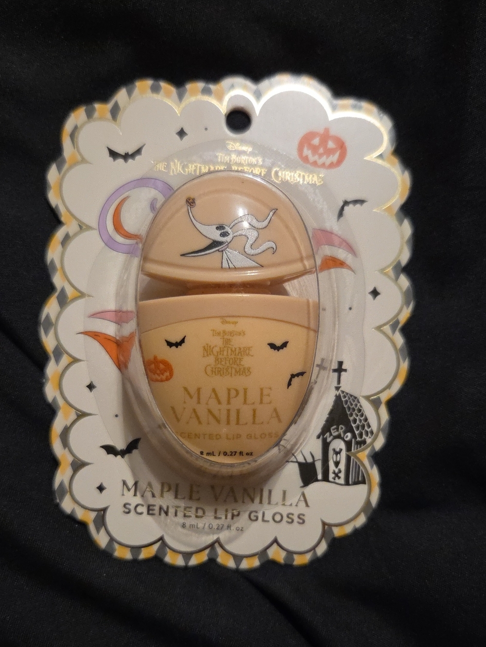 Disney The Nightmare Before Christmas Maple Vanilla Scented Lip Gloss
